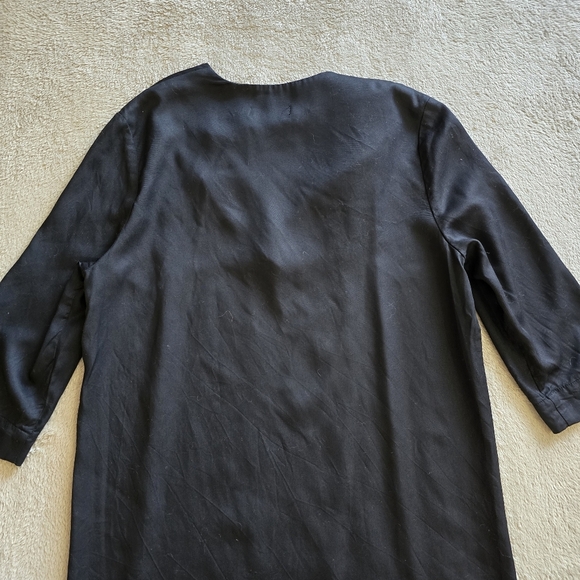Oak + Fort 3/4 sleeve shift dress size small - Picture 10 of 14